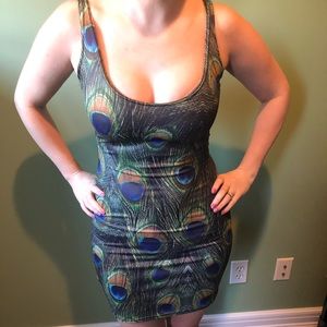 Blackmilk Peacock BodyCon Dress!
